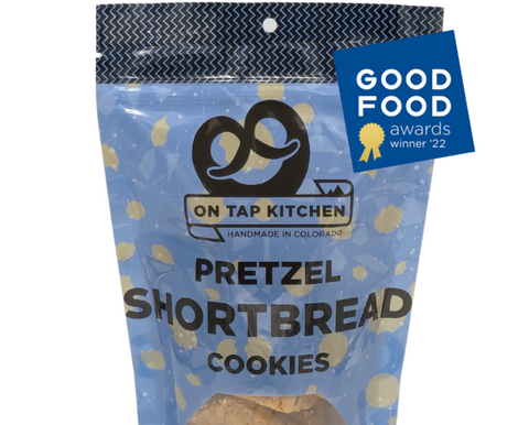 Pretzel Shortbread Cookies