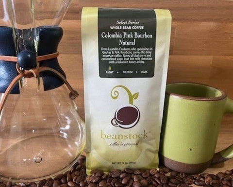 New!! Colombia Natural Pink Bourbon