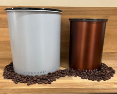 Pictured with the one pound size for comparison.